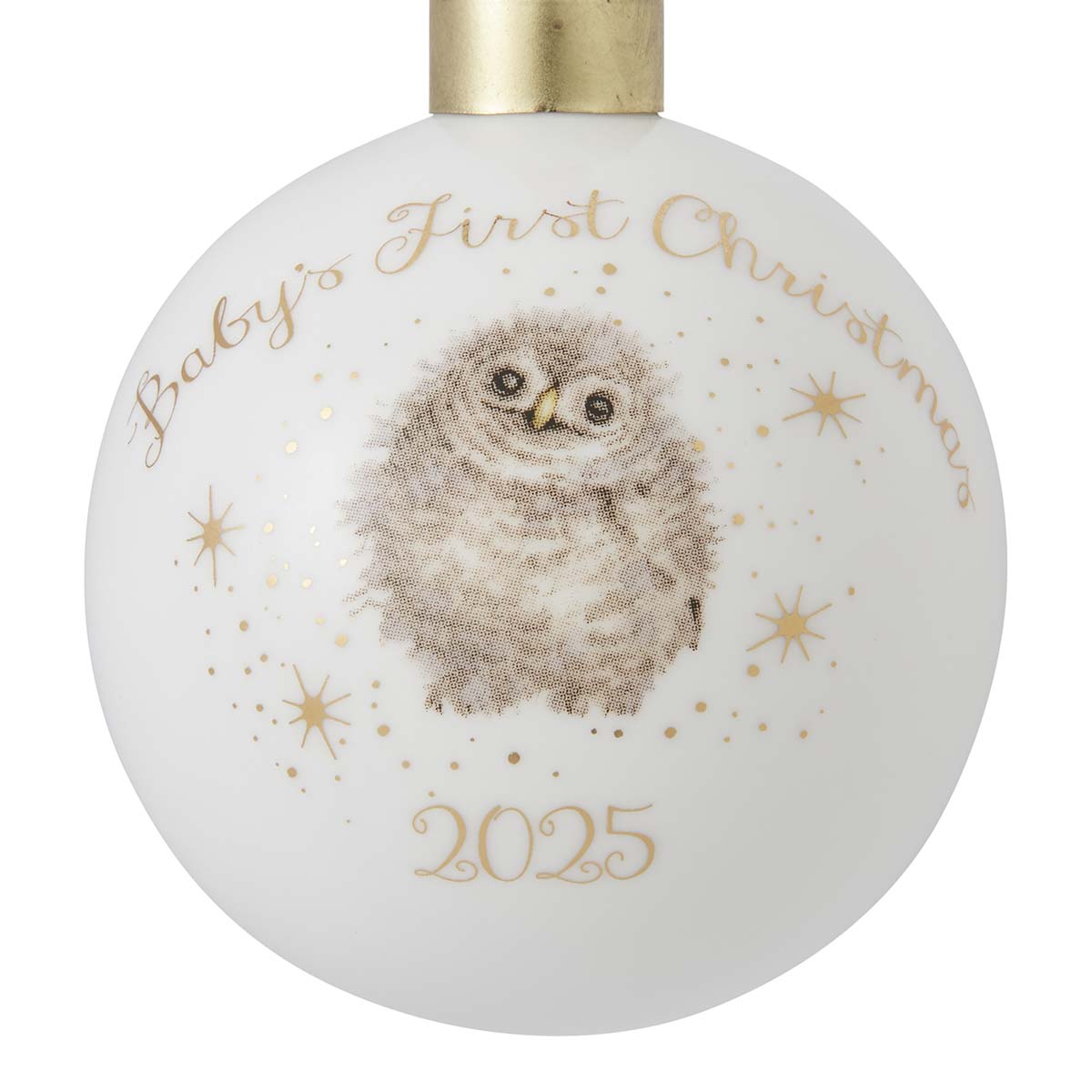 Wrendale Designs Baby's First Christmas Bauble image number null